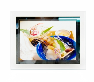 크리스털액자화이트