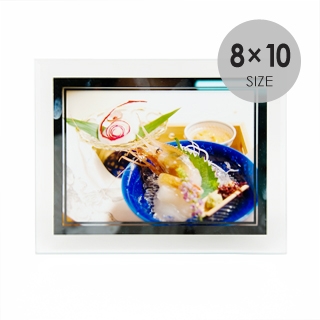 크리스털액자화이트