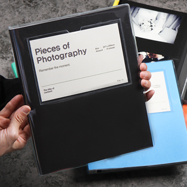 접착식비비드앨범